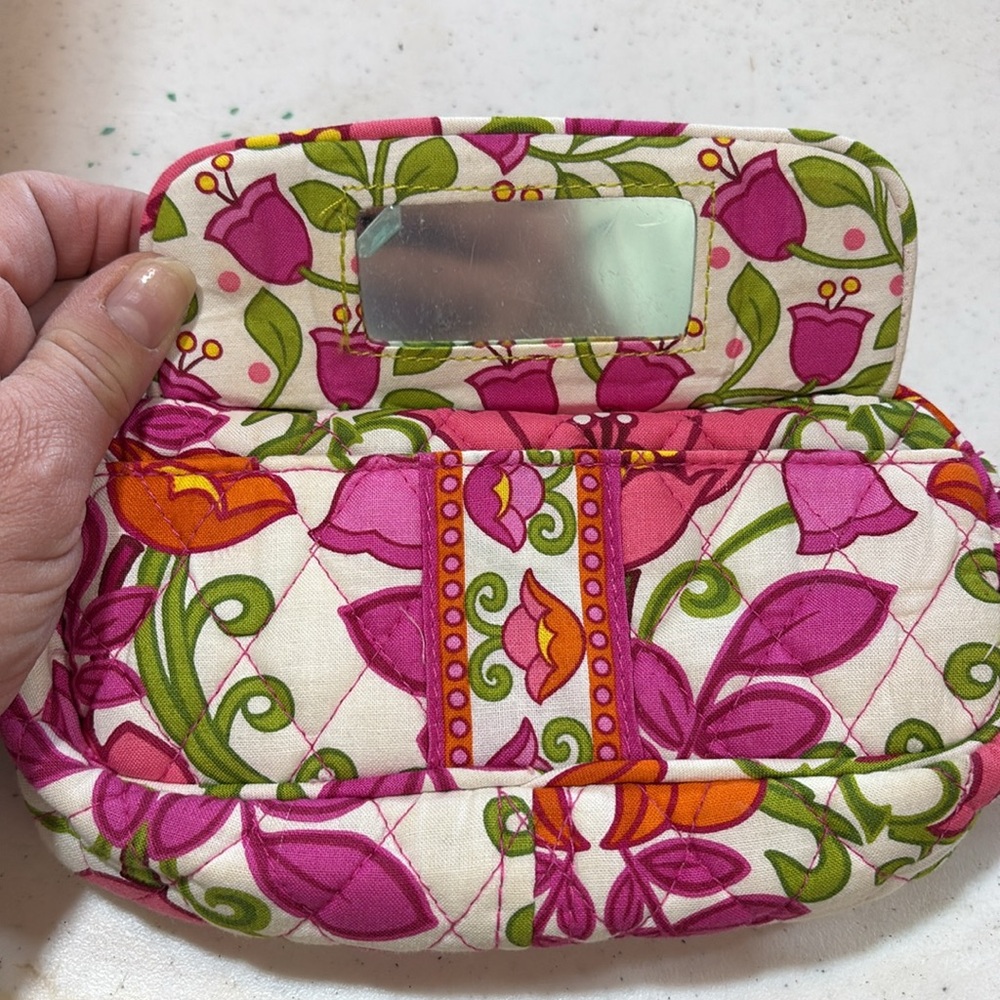 Vera Bradley small makeup pouch - Picture 2 of 5